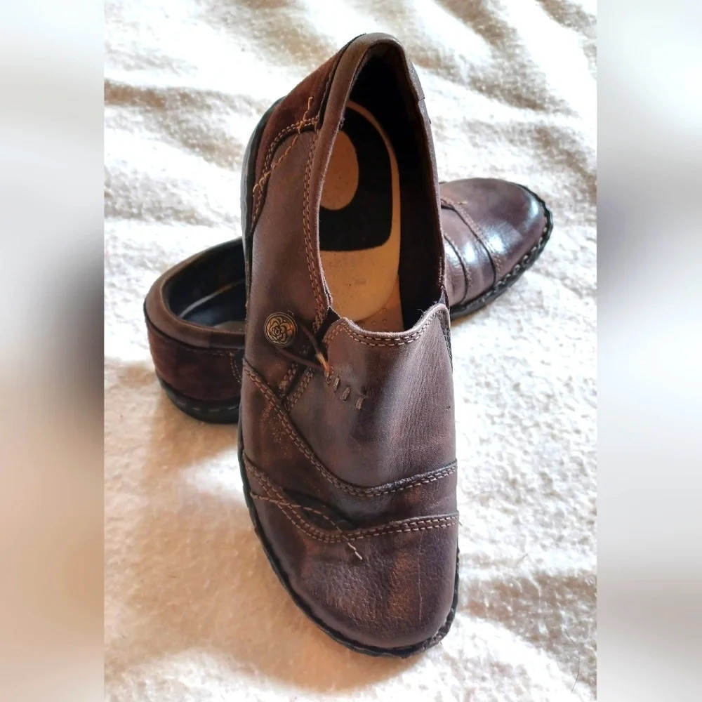 Earth Spirit Casual Leather Suede Loafer Shoes